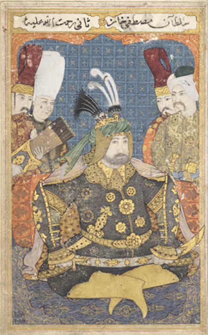 Portrait du Sultan Mustafa II. Empire Ottoman, 18e siecle © Musee du Louvre, dist. RMN - Grand Palais